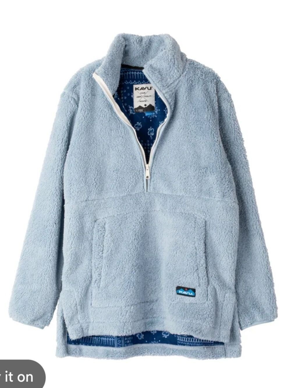 KAVU WOMEN'S SNOWPACK FLEECE PULLOVER